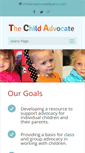 Mobile Screenshot of childadvocate.net